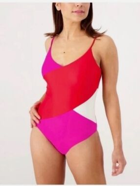 Summersalt THE MARINA in LAVA & HIBISCUS & SAND